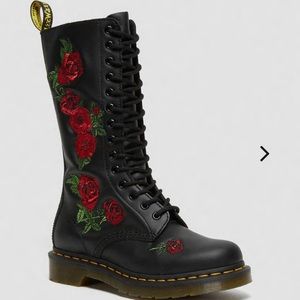 Dr. Martens 1914 Vonda Black Size 9 Mid-Calf Boot NIB